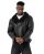 Red Bridge Herren Kunst- Lederjacke Balboa Fliegerjacke Piloten Jacke Fellkragen Schwarz 3XL