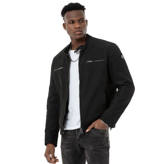 Red Bridge Mens Biker Jacket