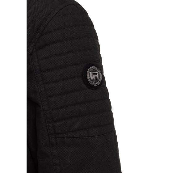 Red Bridge Mens Biker Jacket  Black XL