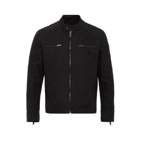 Red Bridge Mens Biker Jacket  Black XL