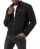 Red Bridge Mens Biker Jacket  Black XL