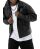 Red Bridge Mens Leather Bomber Jacket