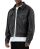 Red Bridge Herren Kunst- Leder Bomberjacke Schwarz M