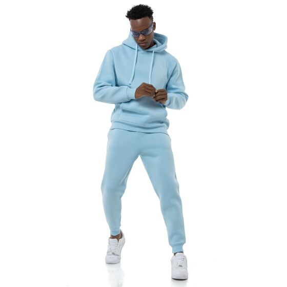 Red Bridge Herren Jogginganzug Sweat Suit Set Hoodie Hose Premium Loose-Fit