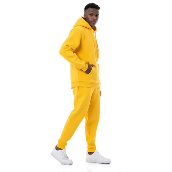 Red Bridge Herren Jogginganzug Sweat Suit Set Hoodie Hose Premium Loose-Fit