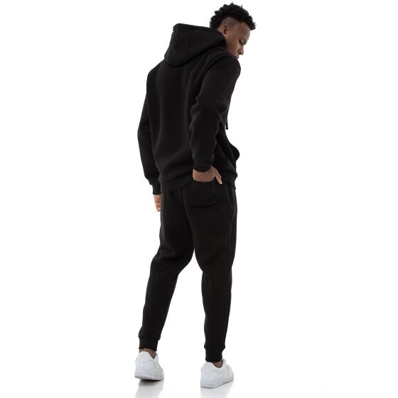 Red Bridge Mens Sweat Suit Sweat Suit Set Hoodie Pants Premium Loose-Fit Black M