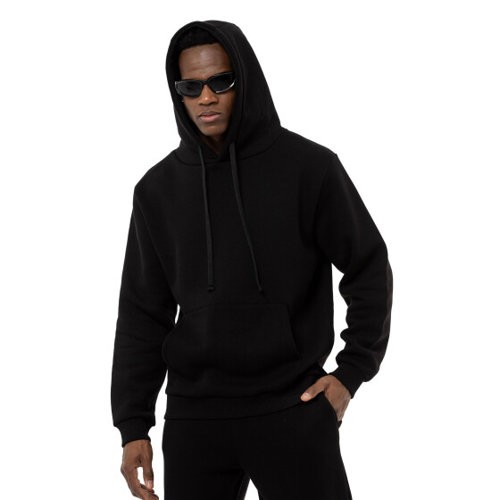 Red Bridge Mens Sweat Suit Sweat Suit Set Hoodie Pants Premium Loose-Fit Black M