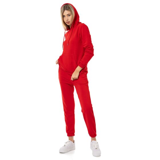 Red Bridge Damen Freizeitanzug Jogginganzug Hose Hoodie Premium Basic