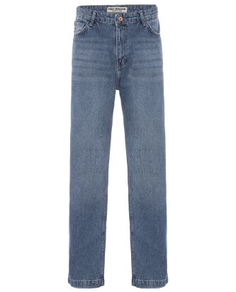 Red Bridge Mens Baggy Straight Fit Jeans