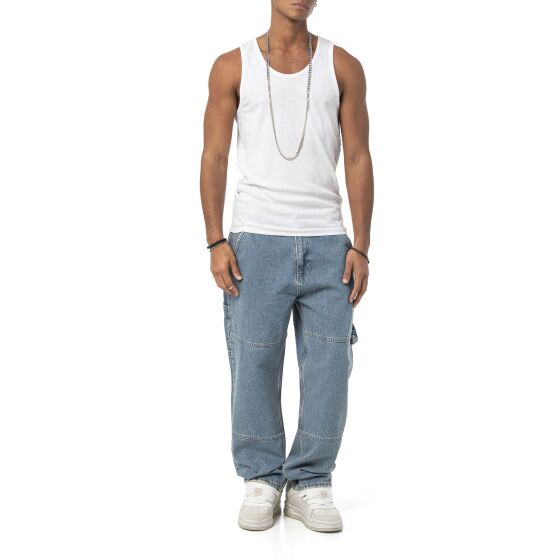 Red Bridge Baggy Straight Fit Jeans