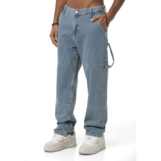 Red Bridge Baggy Straight Fit Jeans