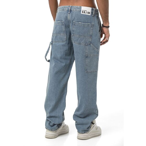 Red Bridge Baggy Straight Fit Jeans