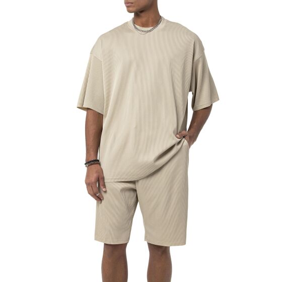 Red Bridge Mens Short Sleeve Tshirts-Shorts Set