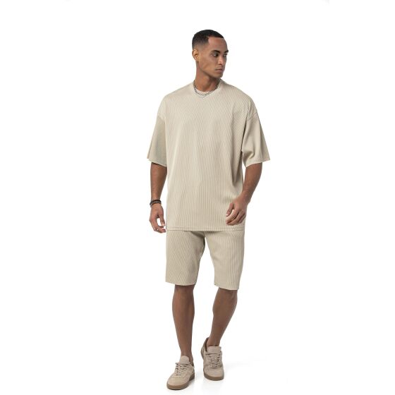 Red Bridge Mens Short Sleeve Tshirts-Shorts Set