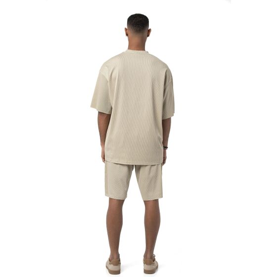 Red Bridge Mens Short Sleeve Tshirts-Shorts Set
