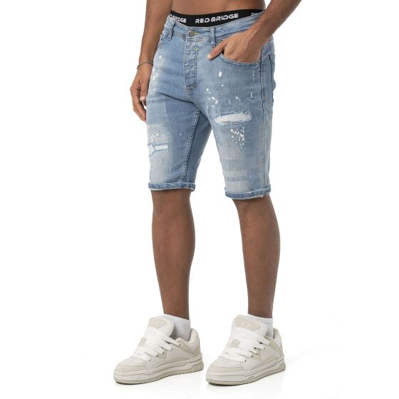 Red Bridge Herren Jeans Shorts Kurze Hose Denim