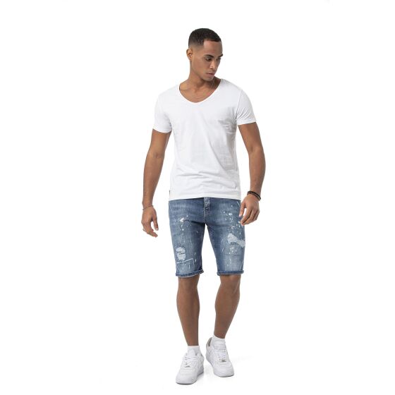 Red Bridge Herren Jeans Shorts Kurze Hose Denim