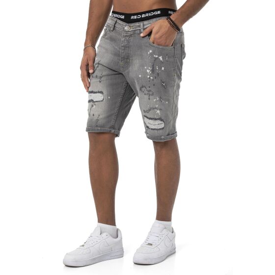 Red Bridge Herren Jeans Shorts Kurze Hose Denim