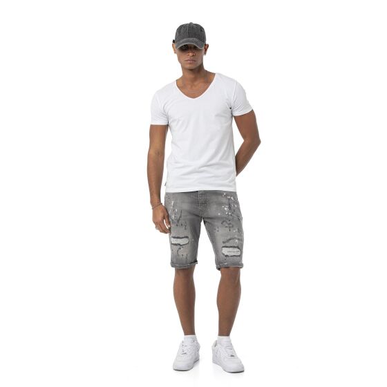 Red Bridge Herren Jeans Shorts Kurze Hose Denim