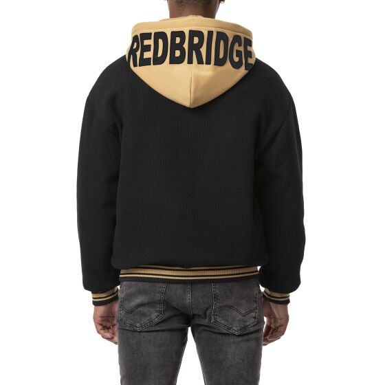 Red Bridge Mens Hooded Jacket Velvet