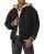 Red Bridge Mens Hooded Jacket Velvet