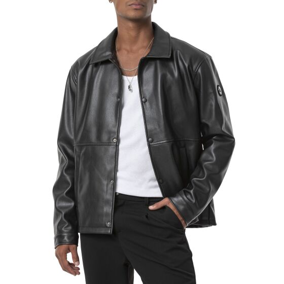 Red Bridge Mens Sports Leather Biker Jacket