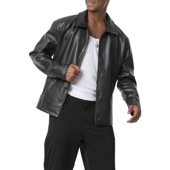 Red Bridge Mens Sports Leather Biker Jacket