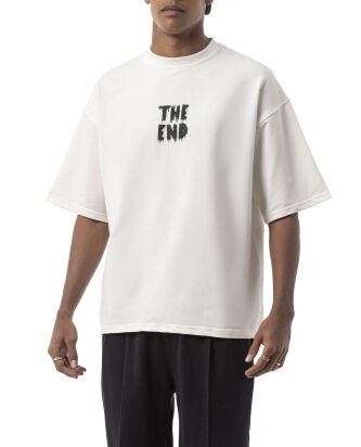 Red Bridge by Maksim Oversize T-Shirt with "The...