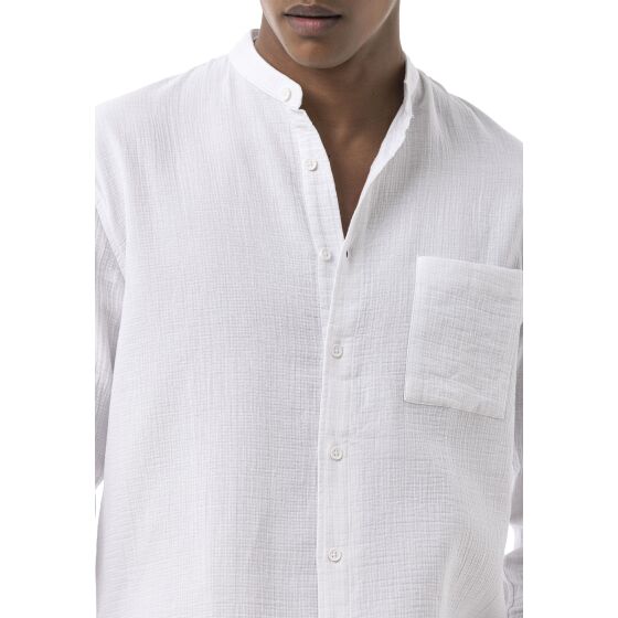 Red Bridge by Spruce Mens Linen Shirt with Buttons, Comfortable Cut