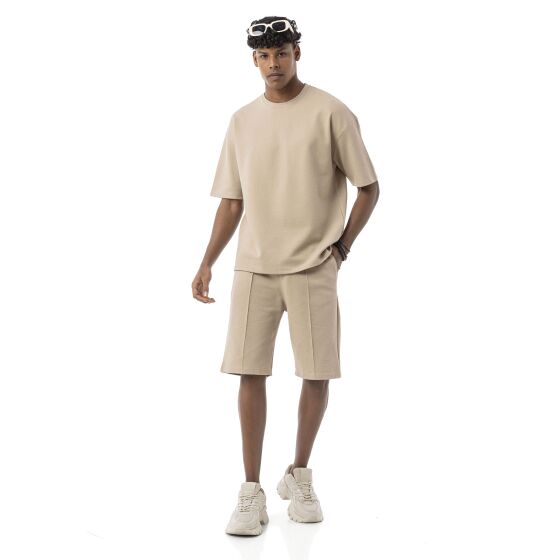 Red Bridge Herren Sommer Set – Zweiteiliges Freizeit Outfit mit Shorts und T-Shirt