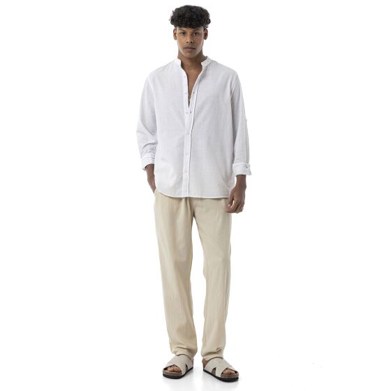 Red Bridge Mens Trousers Linen Trousers Casual Trousers Ankle Trousers