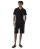 Red Bridge by Tarz Cool Herren Sommer Set Zweiteiler – Strick Polo T-Shirt und Shorts – Atmungsaktiver Freizeitanzug mit Strukturmuster