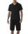 Red Bridge by Tarz Cool Mens Summer Set Two–piece Knit Polo T-Shirt and Shorts - Breathable leisure suit with textured pattern