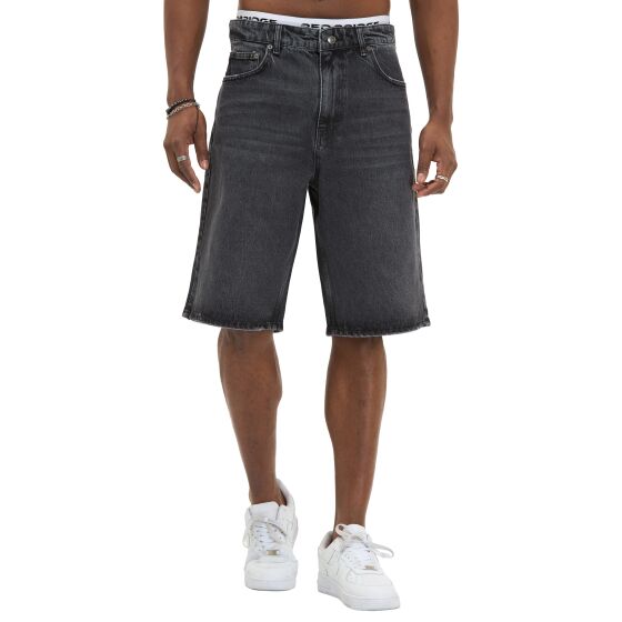 Red Bridge by Denim House Mens Baggy Jeans Shorts in a vintage Look - Wide Fit, 5-Pocket Bermuda denim Trousers for Summer