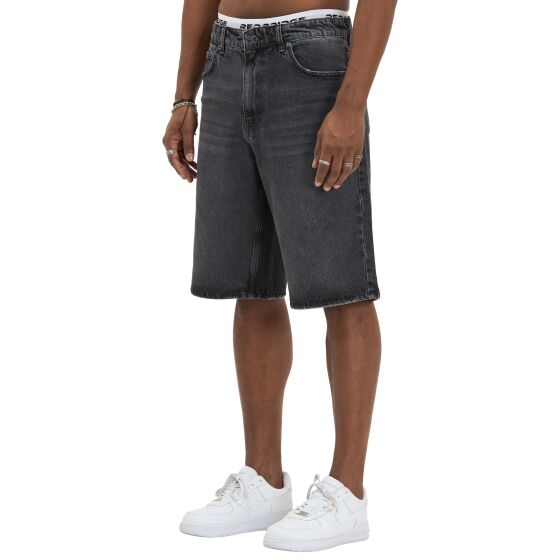 Red Bridge by Denim House Mens Baggy Jeans Shorts in a vintage Look - Wide Fit, 5-Pocket Bermuda denim Trousers for Summer