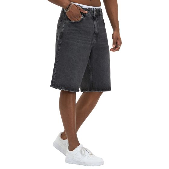 Red Bridge by Denim House Mens Baggy Jeans Shorts in a vintage Look - Wide Fit, 5-Pocket Bermuda denim Trousers for Summer