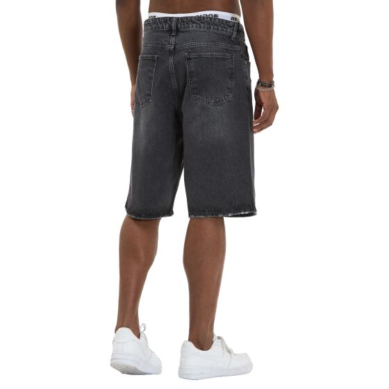 Red Bridge by Denim House Mens Baggy Jeans Shorts in a vintage Look - Wide Fit, 5-Pocket Bermuda denim Trousers for Summer