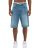 Red Bridge by Denim House Mens Baggy Jeans Shorts in a vintage Look - Wide Fit, 5-Pocket Bermuda denim Trousers for Summer