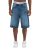 Red Bridge by Denim House Mens Baggy Jeans Shorts in a vintage Look - Wide Fit, 5-Pocket Bermuda denim Trousers for Summer