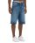 Red Bridge by Denim House Mens Baggy Jeans Shorts in a vintage Look - Wide Fit, 5-Pocket Bermuda denim Trousers for Summer