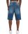 Red Bridge by Denim House Mens Baggy Jeans Shorts in a vintage Look - Wide Fit, 5-Pocket Bermuda denim Trousers for Summer