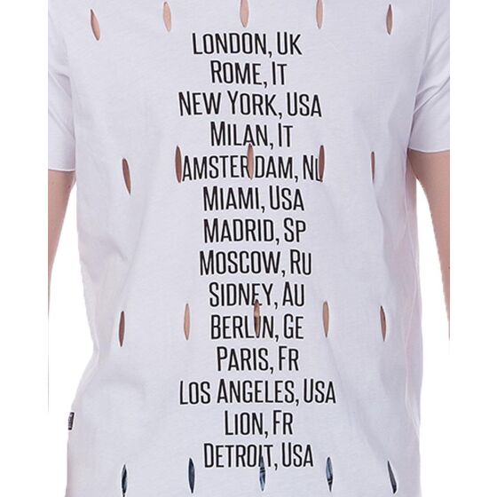 Red Bridge Herren World Travel T-Shirt weiss