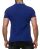 Red Bridge Mens Professional Design Polo Shirts Polo T-Shirt Purple 4XL