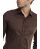 Red Bridge Mens Basic Design Slim Fit Long Sleeve Shirt Brown 2XL