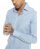 Red Bridge Herren Basic Design Slim Fit Langarm Hemd Hellblau 2XL