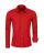 Red Bridge Herren Basic Design Slim Fit Langarm Hemd Red 2XL