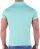 Red Bridge Herren T-Shirt Super Slim Fit Freizeitshirt V-Ausschnitt Melange Grün