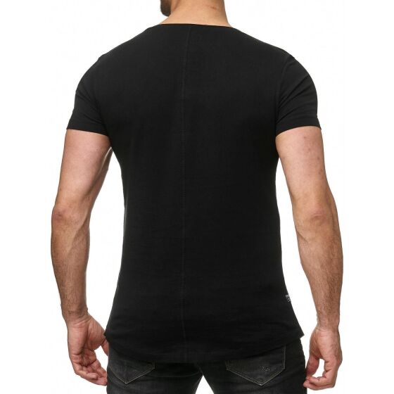 Red Bridge Herren Basic Oversized T-Shirt schwarz