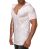 Red Bridge Mens Asymmetric Oversize Basic T-Shirt white