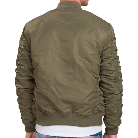 Red Bridge Mens Classic Bomber Jacket Bomber Jacket Khaki
